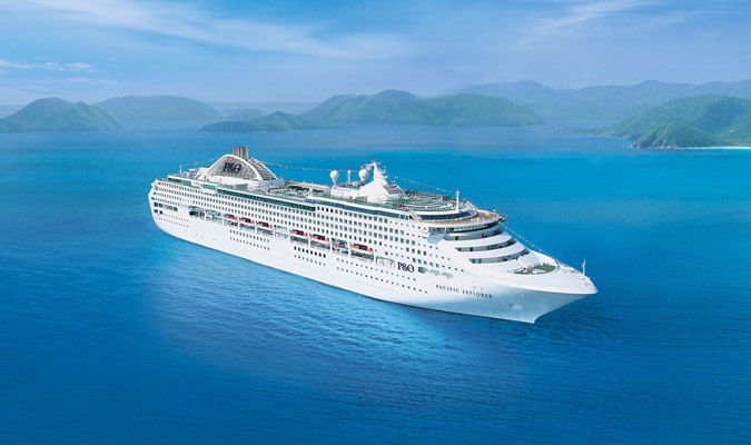 P&O Australia, Cruise ship name: Pacific Explorer, Carnival cruise lines